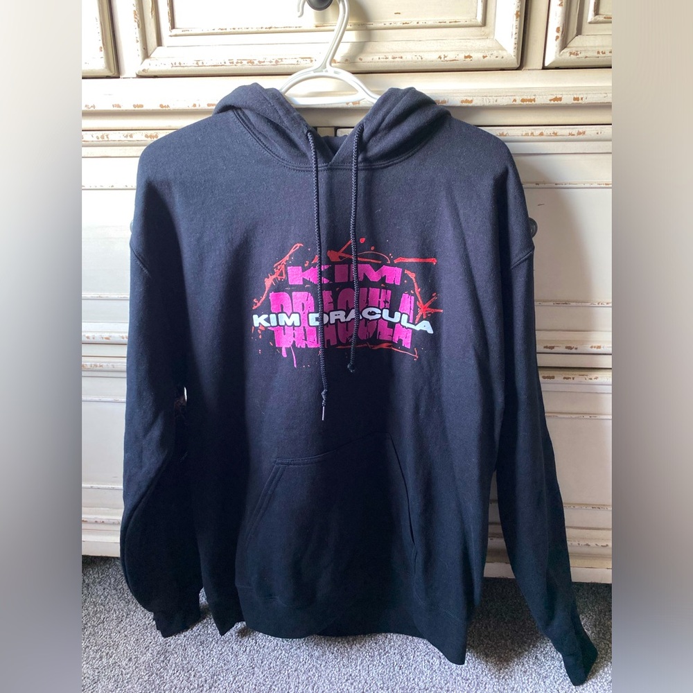Kim Dracula Black Graphic Hoodie (M)